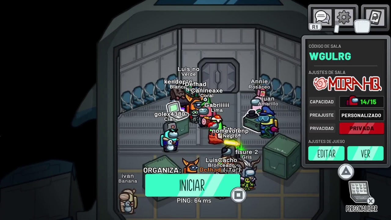 Among Us con sucriptores