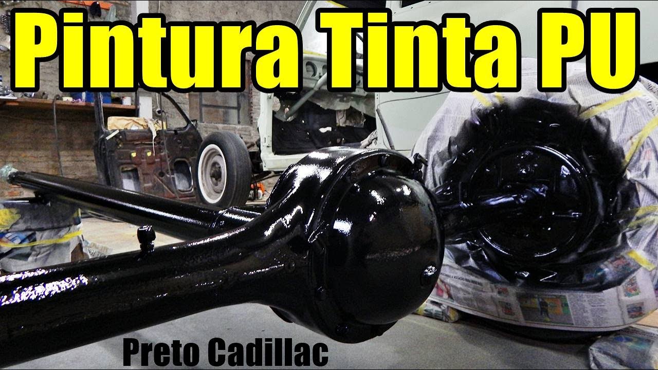 PINTURA DO DIFERENCIAL (Preto Cadillac) - Projeto Styleline 1952 #42