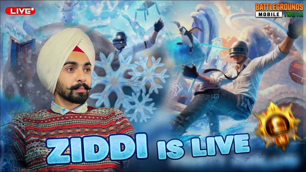 PUNJABI AA GYA OYA 🦅M249 GANG IS BACK LIVE BGMI RUSH GAMEPLAY WITH ZIDDI IS LIVE BACK🦅🦅🦅