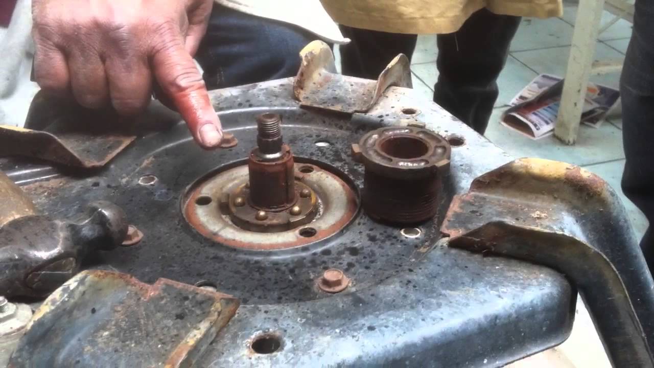 Como quitar el resorte de una lavadora es su