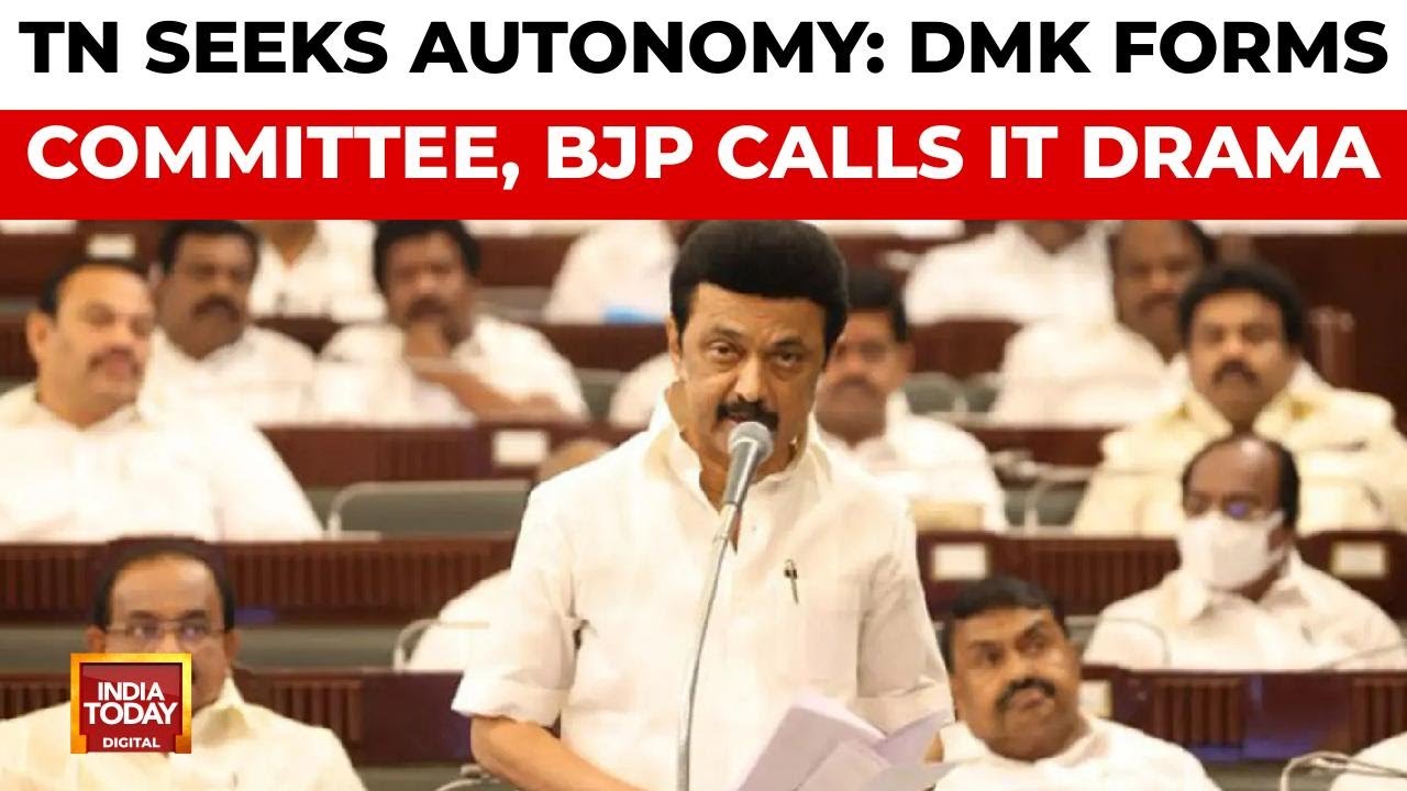 Tamil Nadu CM Moves Resolution for State Autonomy | BJP Dismisses as Political Ploy