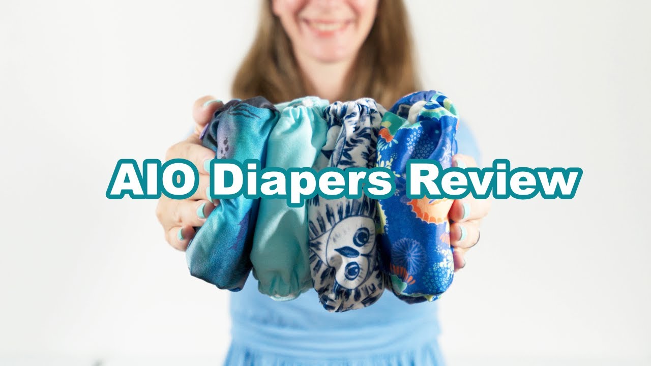 REVIEW Newborn AIO Cloth Diapers: Natural & Organic! Blueberry vs Thirsties vs Smart Bottoms