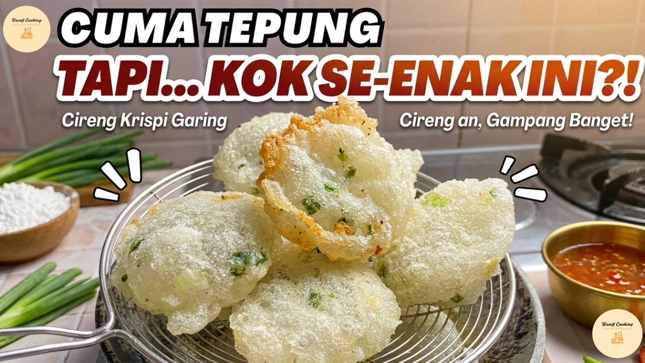 Resep Cireng Aci Tanpa Isi! Camilan Kriuk Modal Murah Cocok untuk Jualan ❗#CirengAci #ResepCireng