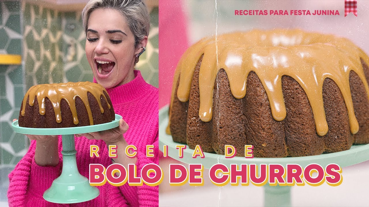 RECEITA DE BOLO DE CHURROS | FESTA JUNINA