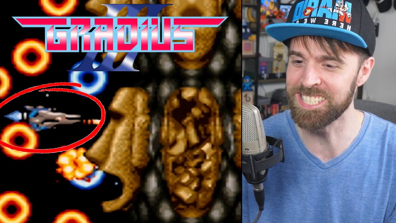 Gradius 3 (Hard) (SNES)