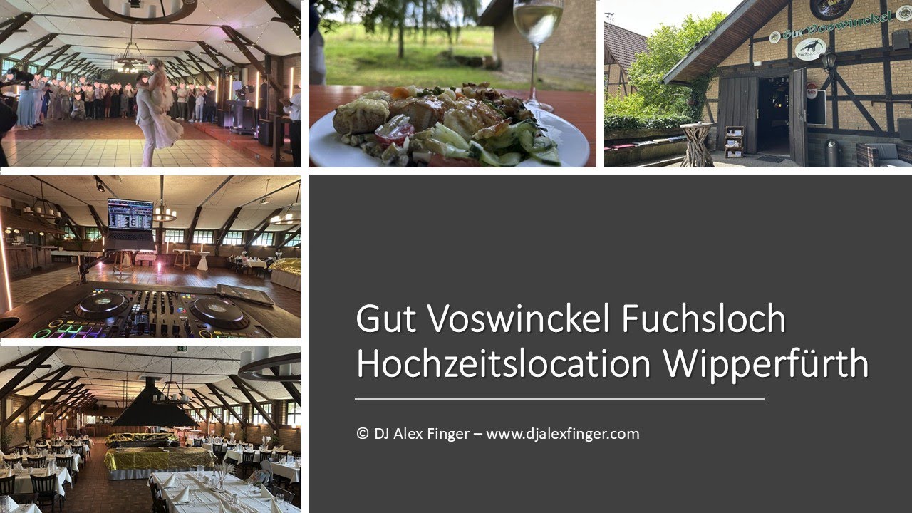 Gut Voswinckel 👰 🤵NEU:  Hochzeit im Fuchsloch bei Wipperfürth (NRW) - Video