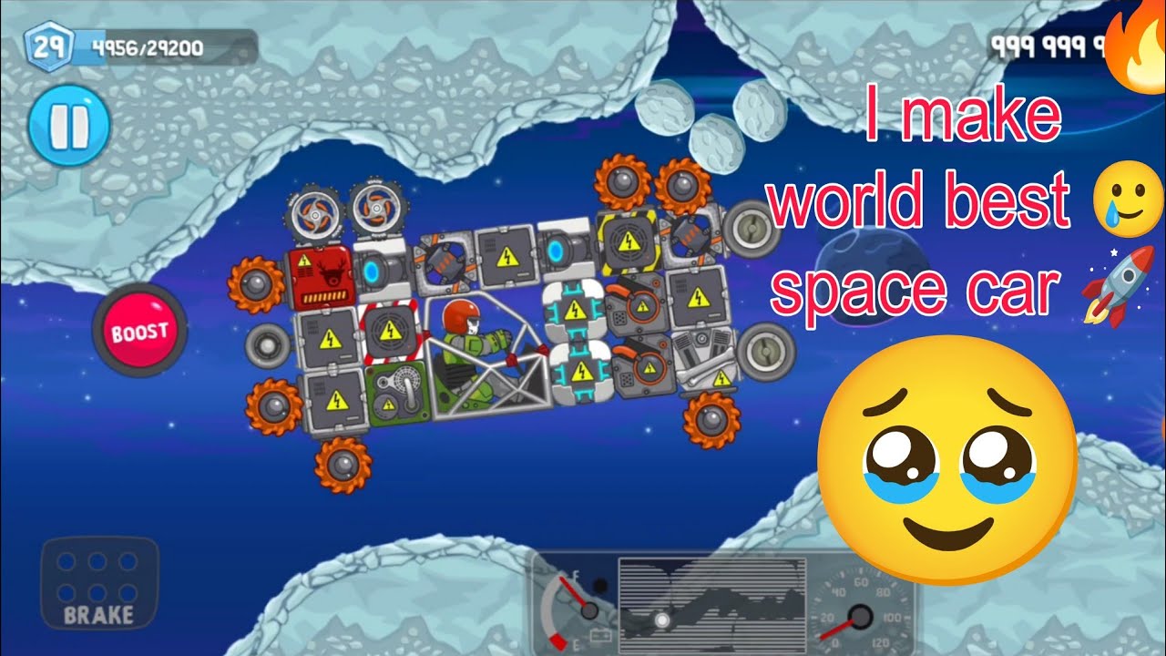 I make world best space 🚀 car Rovercraft game 🎯 gameplay 🔥 [1080P 60FPS]