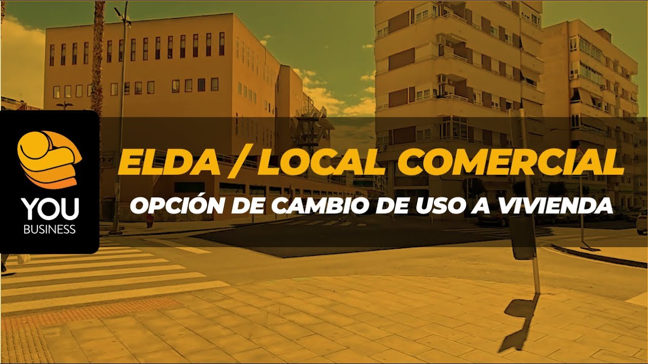 *VENDIDO* ELDA/55.000€ /LOCAL COMERCIAL CON OPCION DE CAMBIO DE USO