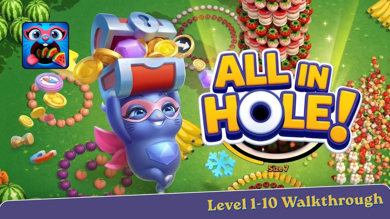 All in Hole: Black Hole Games Level 1-10