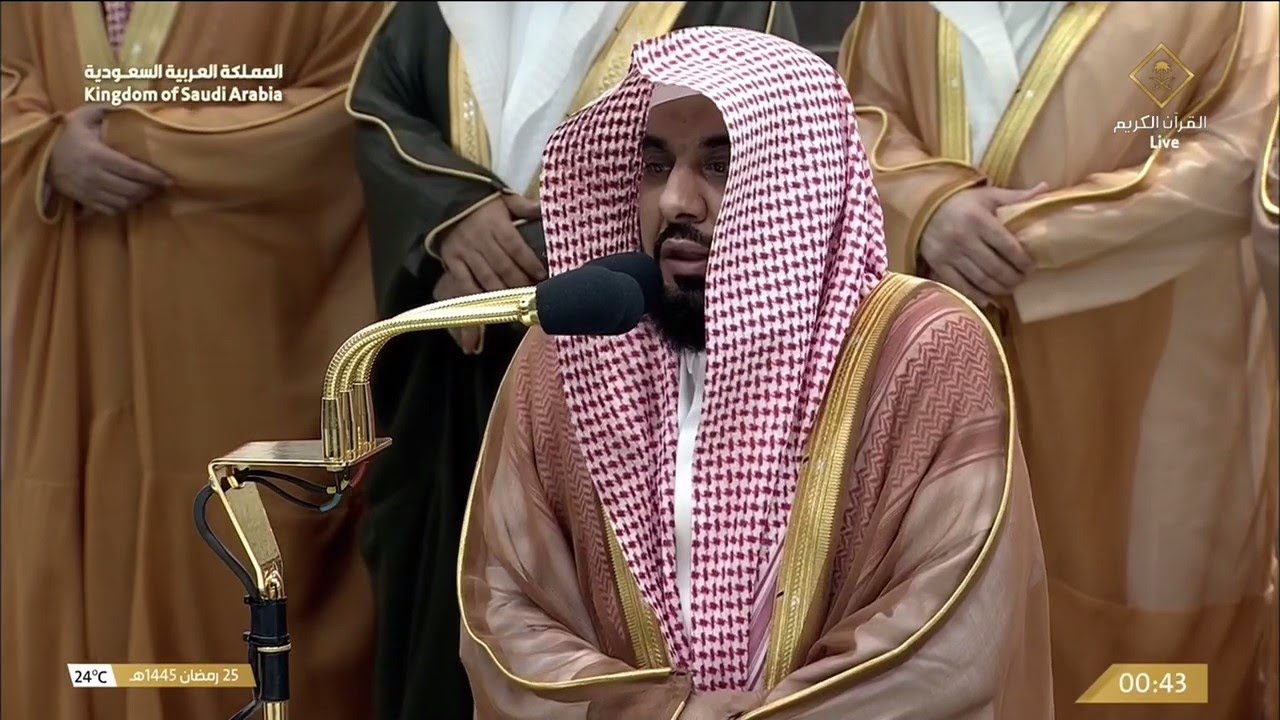 صلاة التهجد للشيخ عبدالله الجهني ليلة 25 رمضان 1445هـ من سور الصافات و ص و الزمر