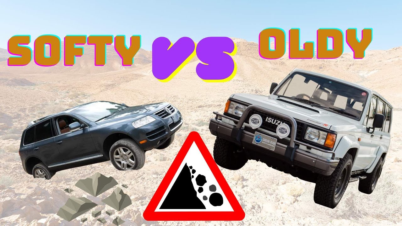 Touareg V6 TDI & Isuzu Trooper & a Hill | Which One Will Make It UP??