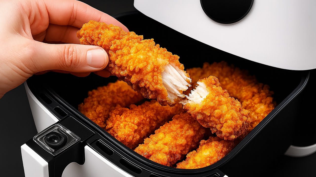 I&rsquo;ll Never Buy KFC Again&hellip; Air Fryer Crispy Chicken Strips!