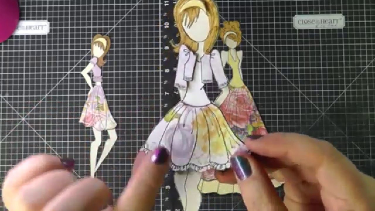 Julie Nutting Prima Doll Stamps | Gift Tags