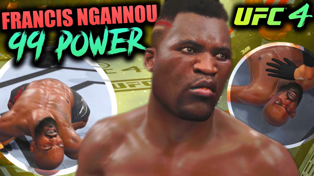 Francis Ngannou Hilarious Ragdoll Knockouts! Breaking Necks! EA UFC 4