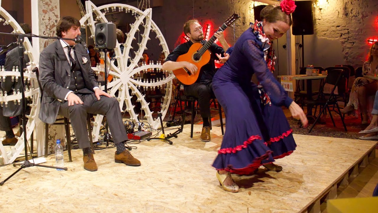 Nadia Mazur Flamenco. Pokaz flamenco. Taniec flamenco.