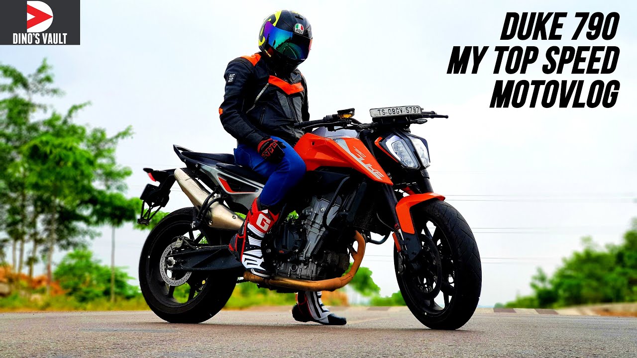 KTM Duke 790 My Top Speed MotoVlog India Review #Bikes@Dinos