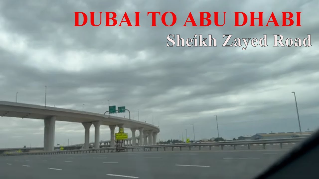 Dubai to Abu Dhabi: Epic Sheikh Zayed Road Adventure