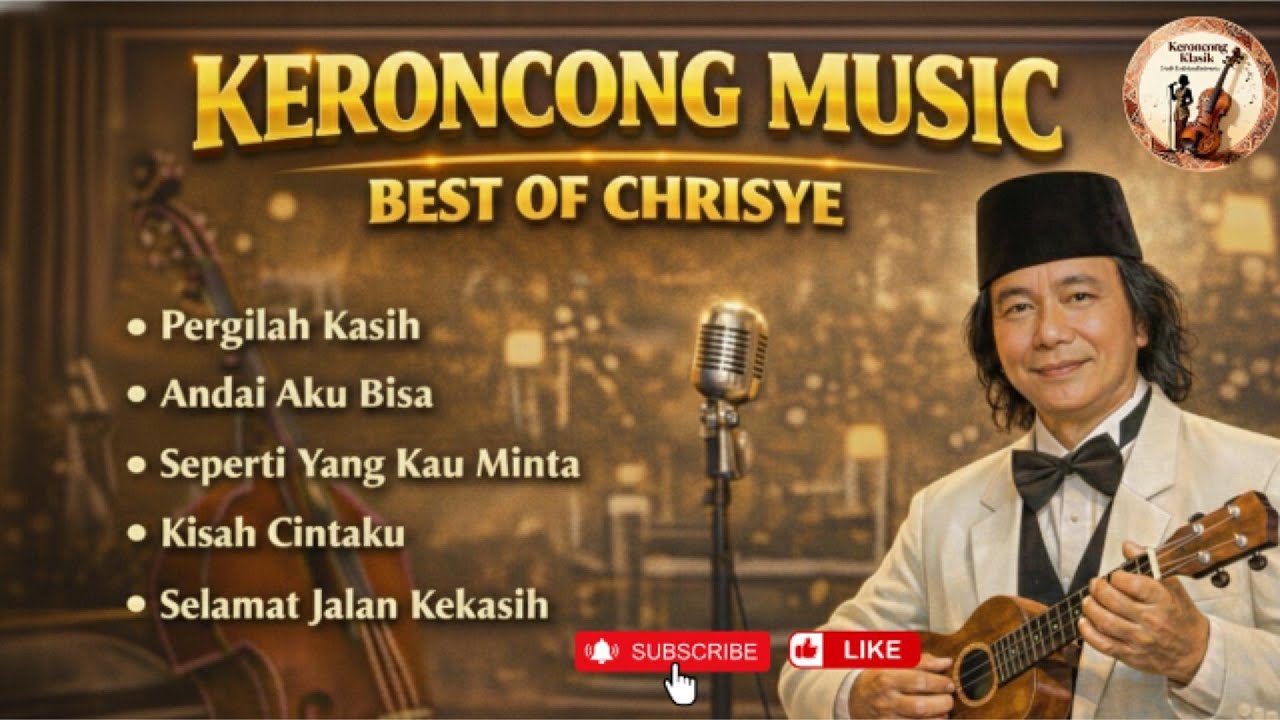 Best of CHRISYE cover keroncong | Keroncong Klasik #coversong #keroncong #chrisye