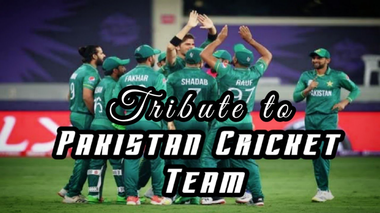 A Tribute to Pakistan Cricket Team 2021