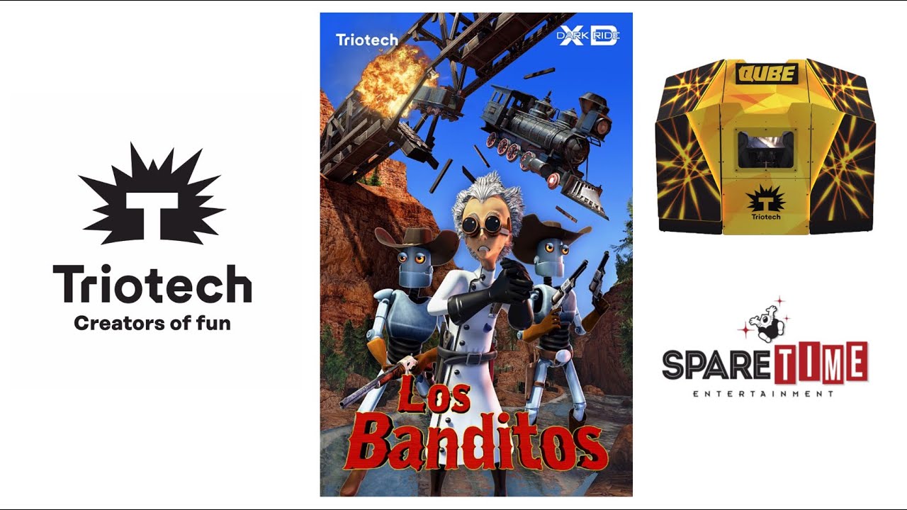 Los Banditios - Qube - Triotech - Spare Time Entertainment Greenville SC - 29300 Points 🤠🤖