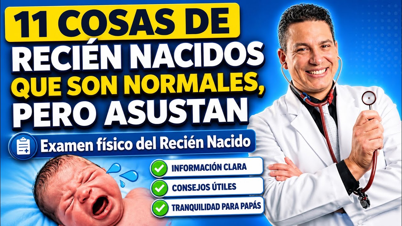 11 Cosas de Recién Nacidos que parecen GRAVES pero son NORMALES 👶✨