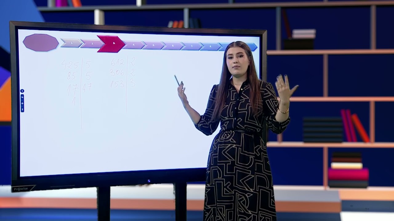 TeleŞcoala: Matematică clasa a VIII-a &ndash; C.m.m.d.c și c.m.m.m.c (@TVR2)