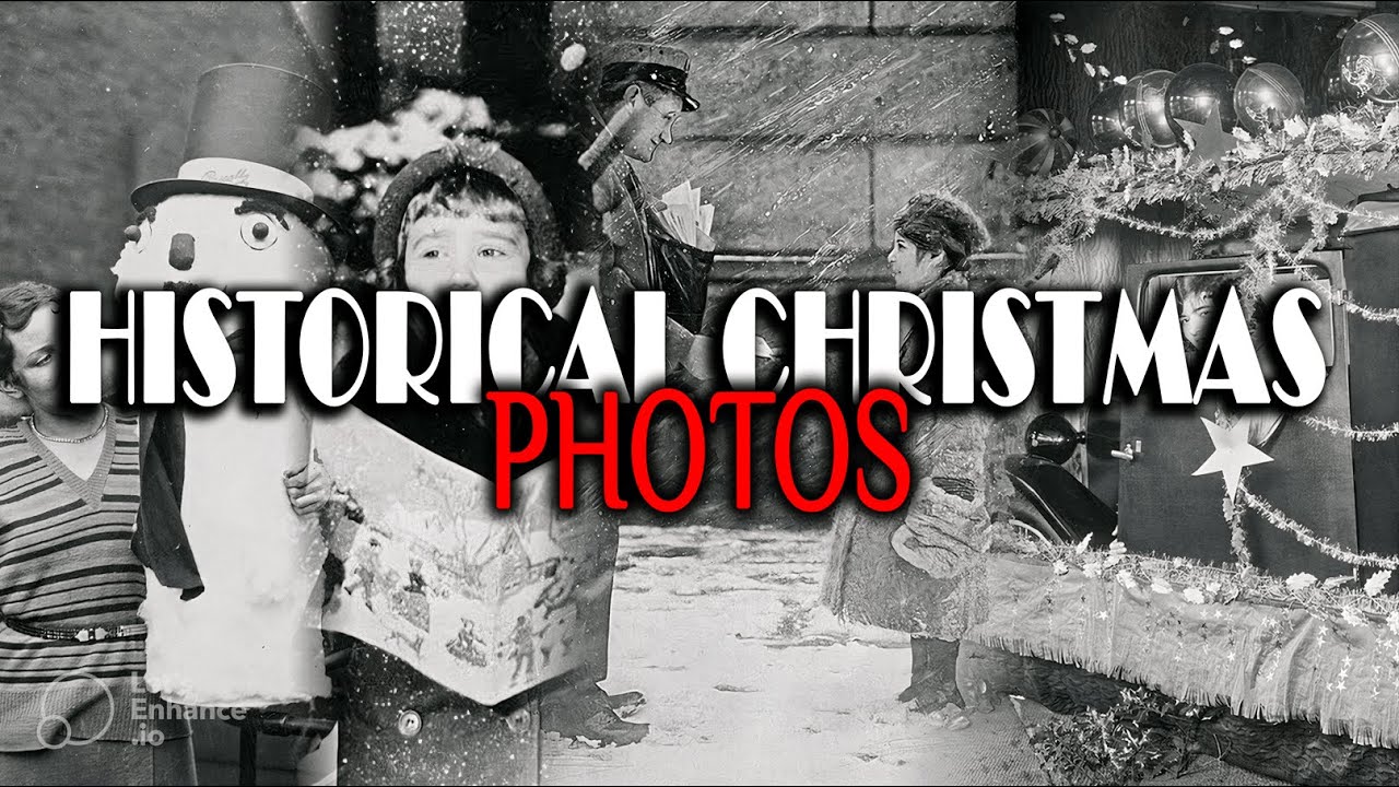 Old Photos of Christmas | Old Ways of Christmas Celebration