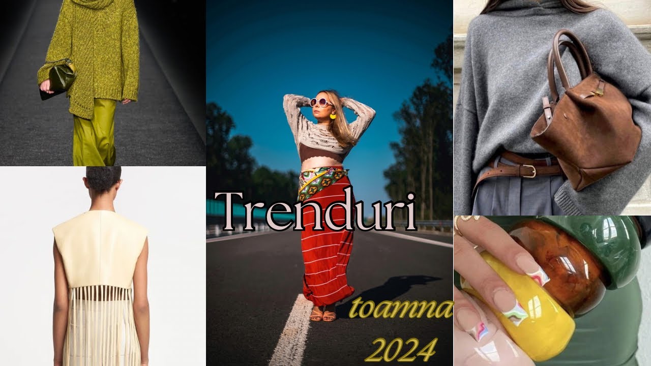 Tendințe în moda de toamnă 2024 #trends