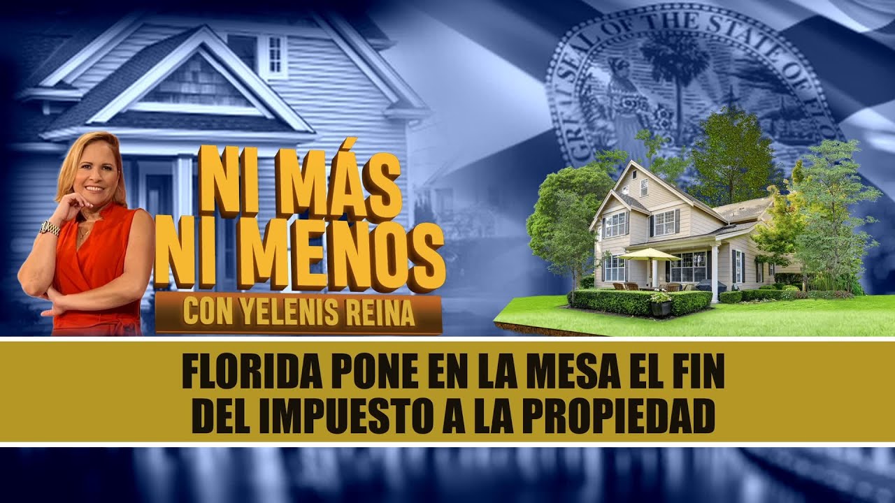Rep. Estatal Tom Fabricio 🗣️: ¿MENOS impuestos a la propiedad en FLORIDA?