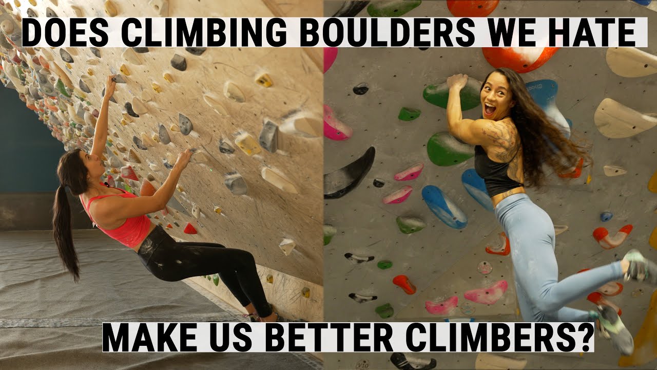 Does climbing boulders we hate make us better climbers?
