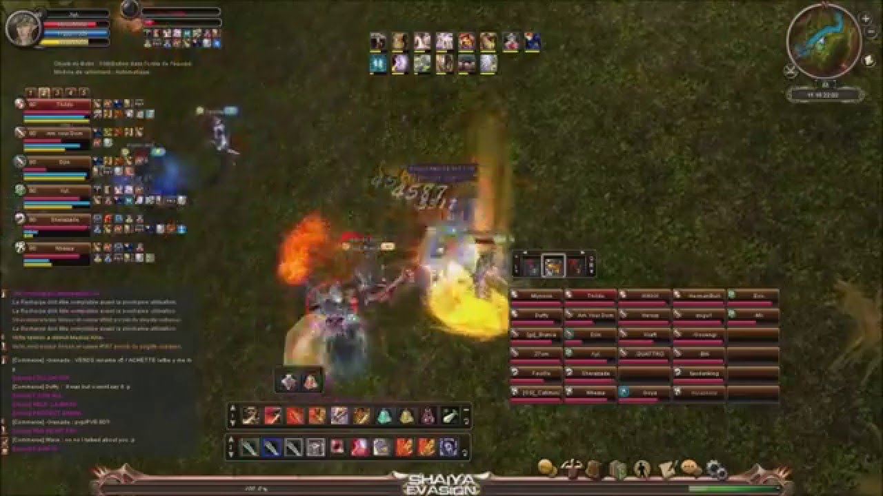 Shaiya Evasion | Compilation mini PVP 80 / Ranger 80 - Xyl. (1ère vidéo)