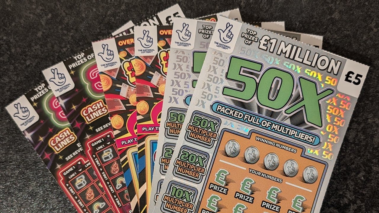 £30 Mix of UK Allwyn National Lottery Scratch Cards