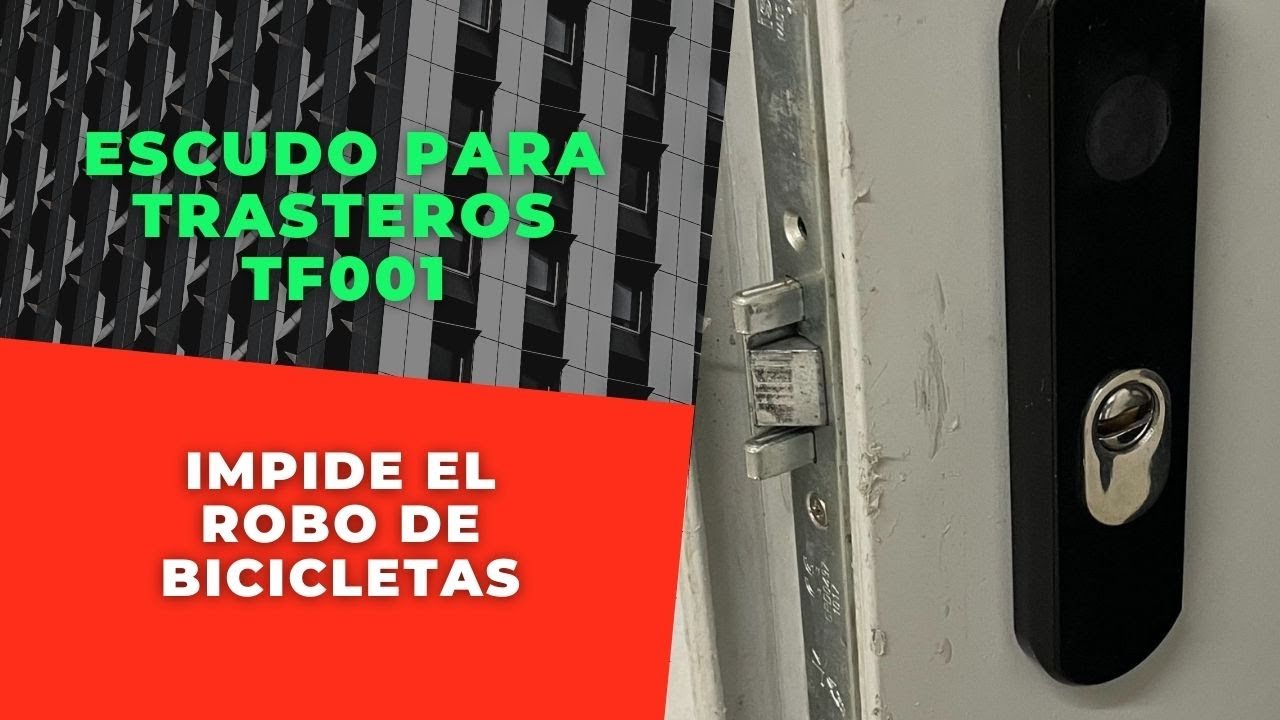 🥇ESCUDO ACORAZADO DISEC TF001 🔒&iexcl;Impide robos de bicicletas!🚴