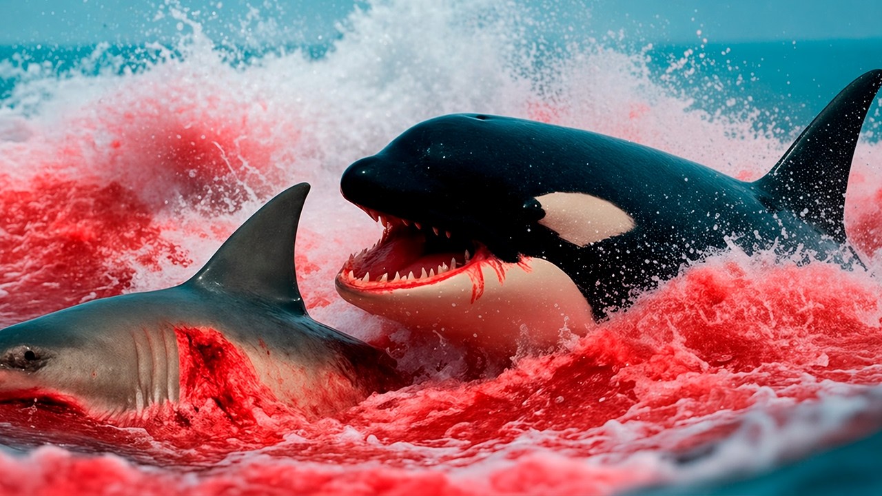 DOCUMENTÁRIO: A FÚRIA BRUTAL DAS ORCAS na COSTA DO OCEANO PACÍFICO: DOCUMENTÁRIO ANIMAIS SELVAGENS