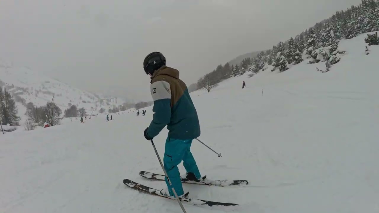 Léo ski  Alpe d'Huez 17 fevrier 2026