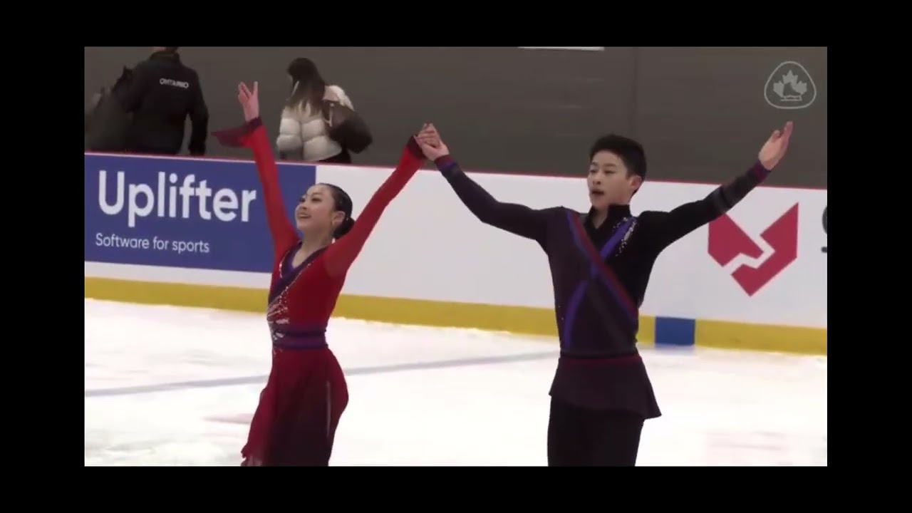 2026 Skate Canada Trophy - Pre-Novice Ice Dance - Free Dance - Yuguo Ying & Yufeng Ying