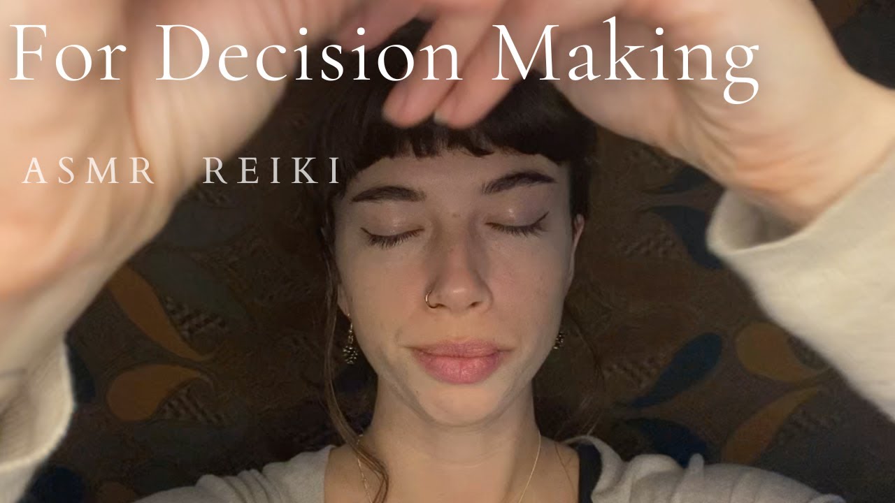 ASMR Reiki ~ For Clarity | Intuition | Decisiveness | Comforting | Relaxing | Energy Healing