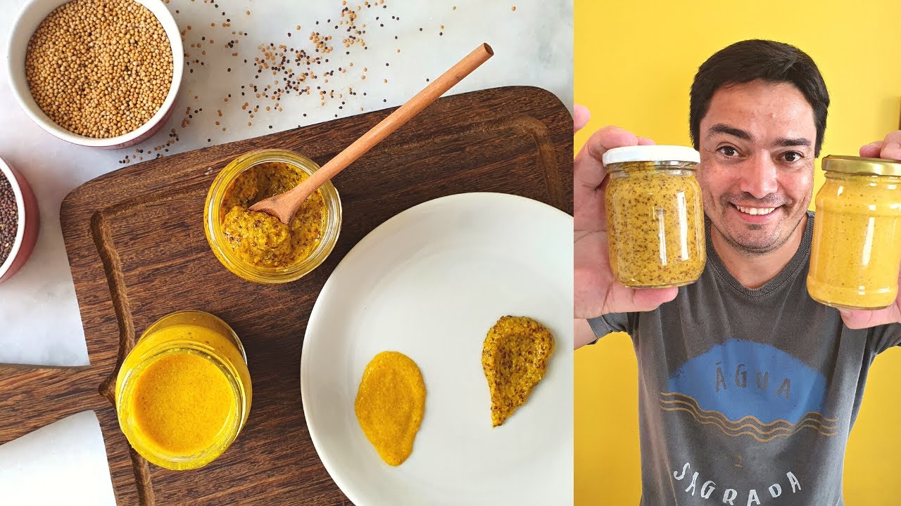 2 Tipos de Mostarda Caseira - Com Preços - Minha Cozinha Amarela