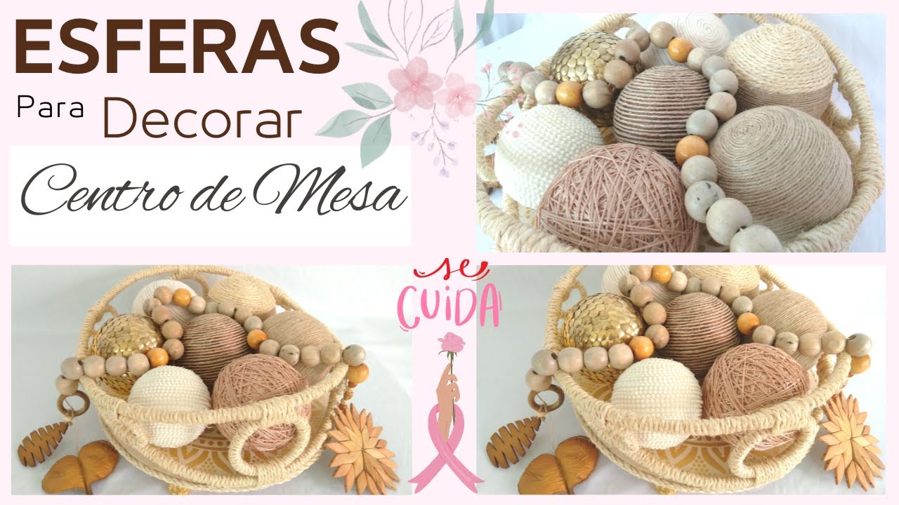 DIY: BOLAS DE ISOPOR - SUPER FÁCIL E BARATO- DECOR ESTILO [BOHO CHIC]