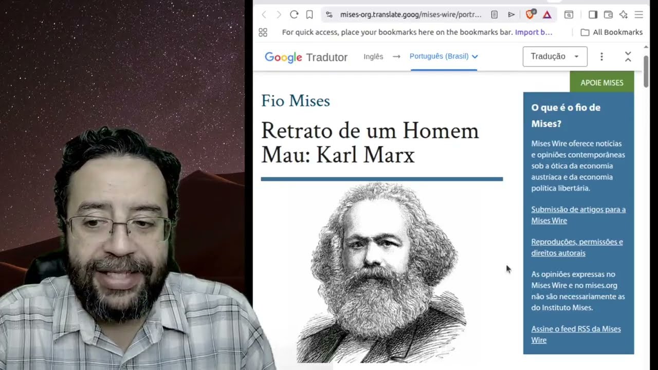 Karl Marx (o pai do Comunismo) NUNCA trabalhou e viveu da herança da mulher: O herói do Macunaíma!