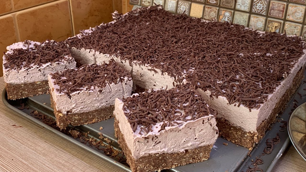 Prajitura &icirc;n 10 MINUTE | o prajitura fără coacere , rapidă, ieftină și gustoasă ❤️