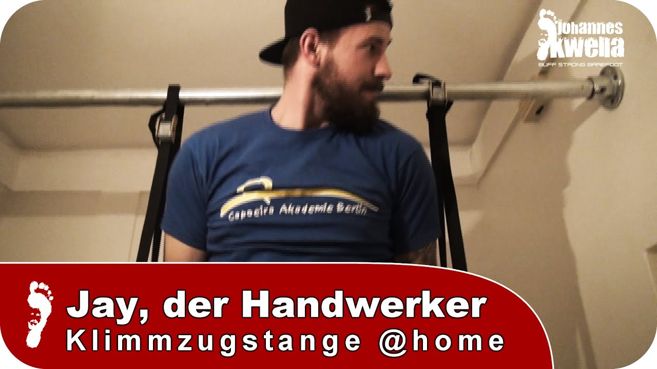 Jay, der Heimwerkerkönig | Klimmzugstange @home