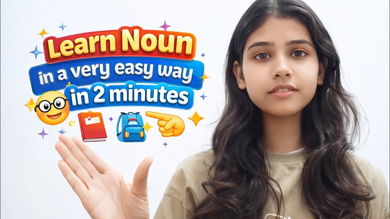 Learn NOUN in a very easy way ✍️📚#english #speakconfidentenglish #englishlanguage #nouns 
