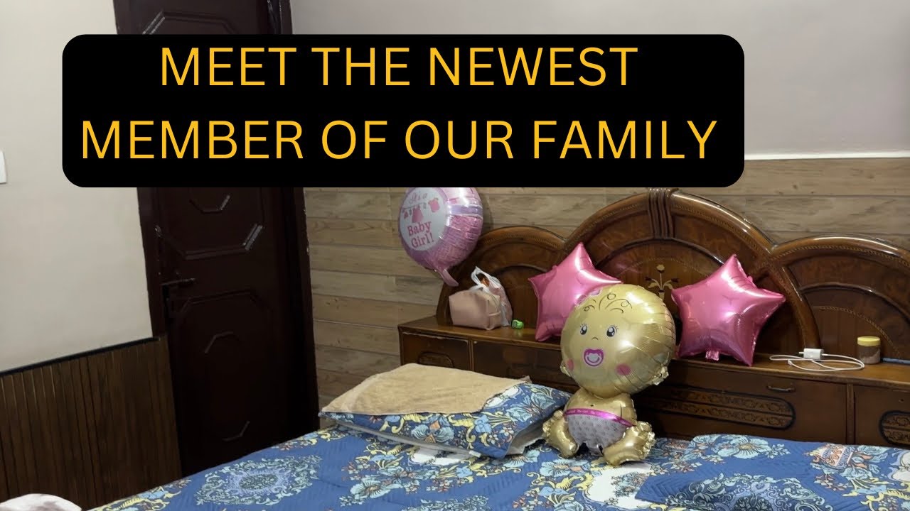 Meet the Newest member of Our Family|| #babygirl #viral #vlog #family 