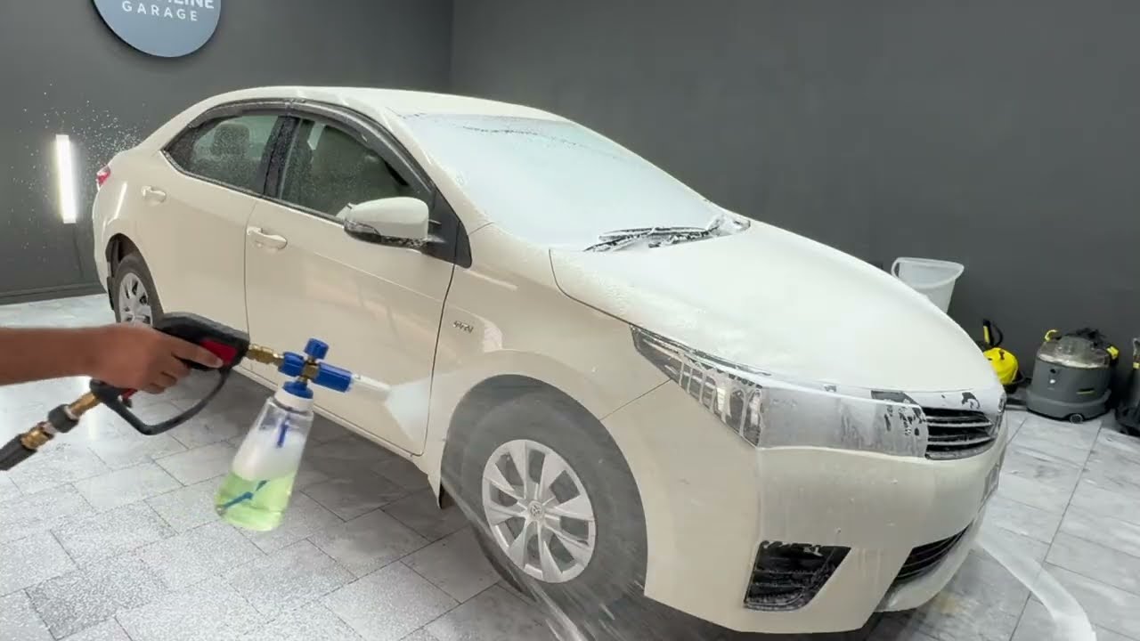 Deep exterior detailing of Corolla after a long time || Dreamline Garage