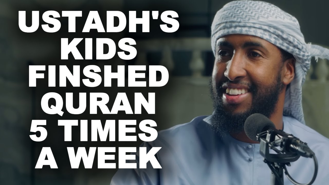 How Ustadh's Kids Finish The Quran 5 Times a Week