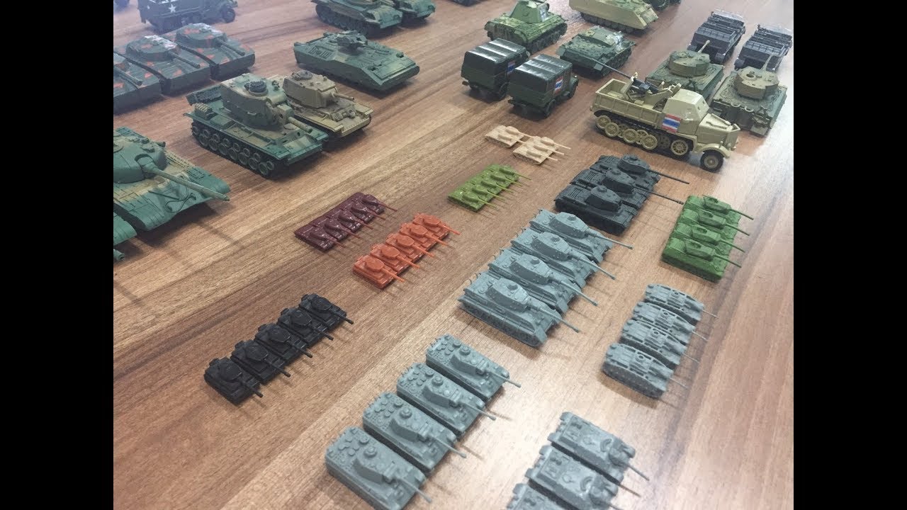 My ENTIRE Model Tanks Collection!!!!!