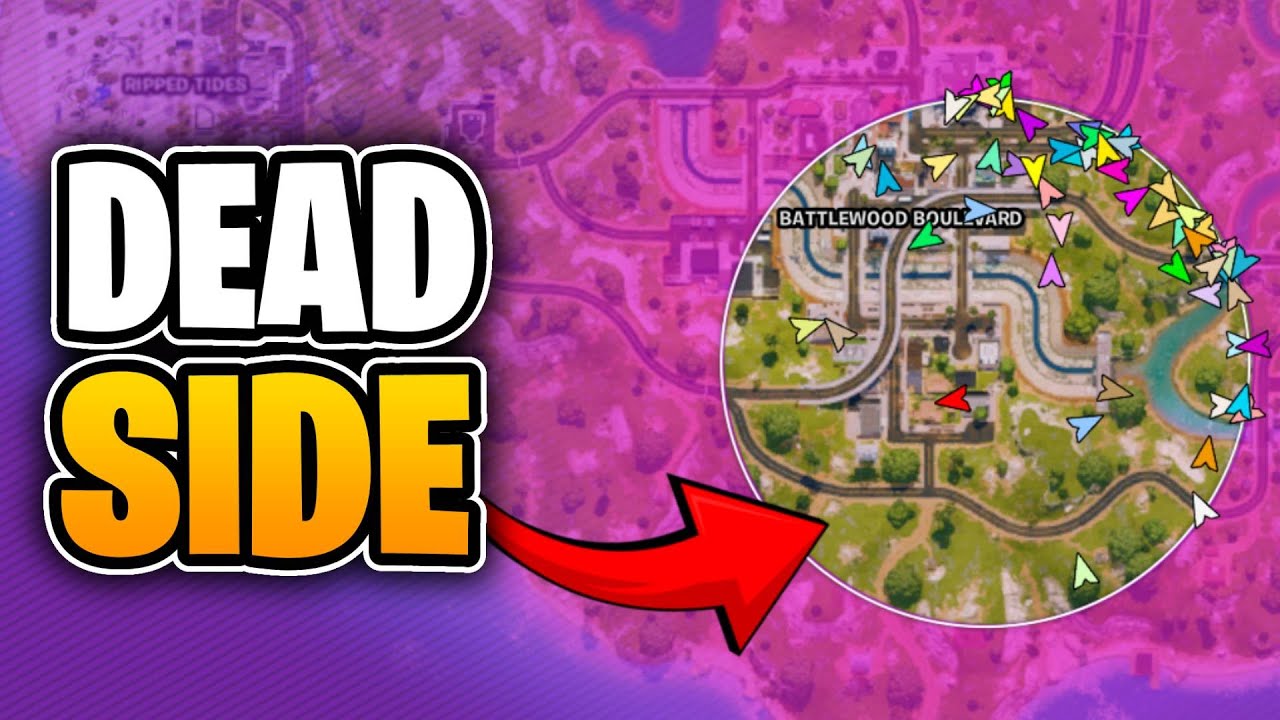 Понимание зон и позиционирования в соревновательном режиме Fortnite