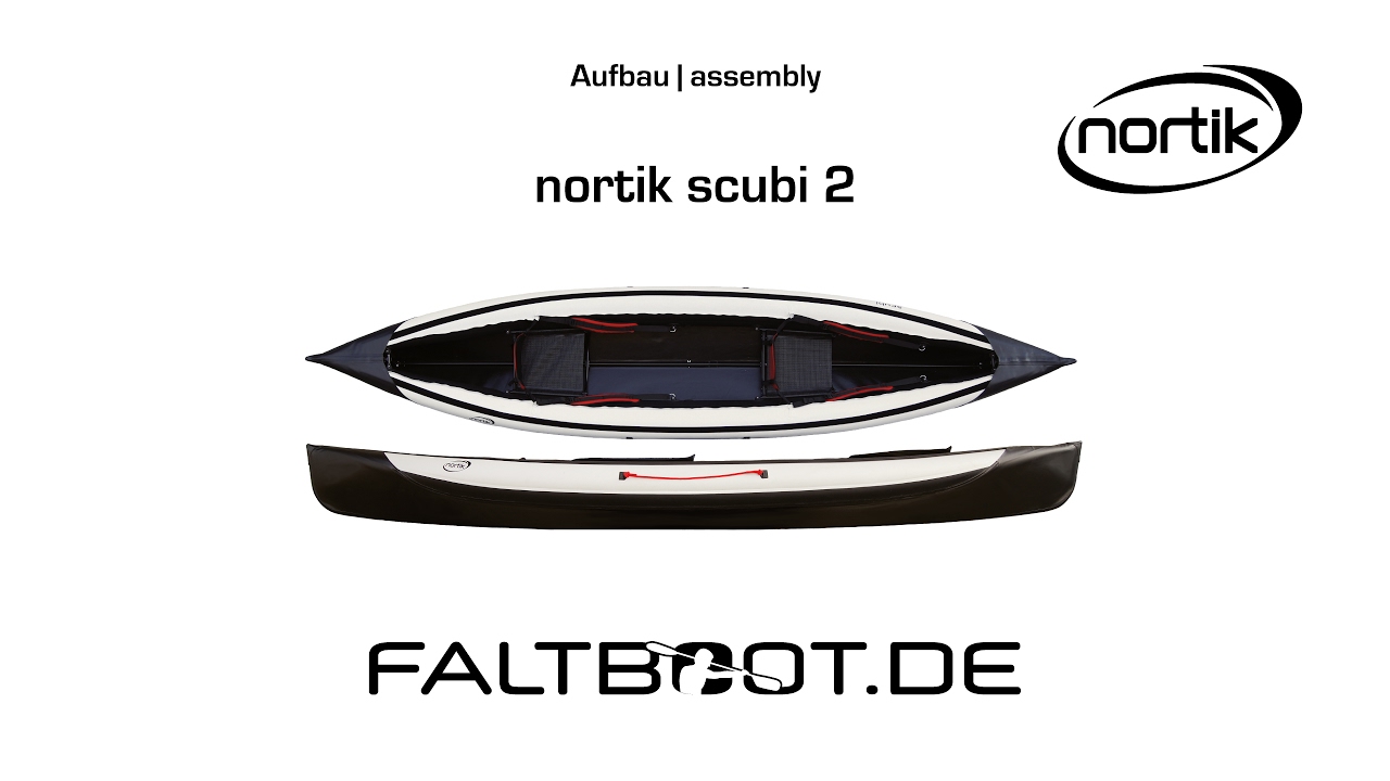 nortik scubi 2 Faltboot Aufbau