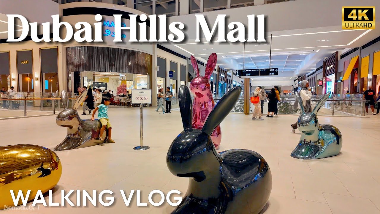 Dubai Hills Mall in Autumn 2024 | Dubai Travel Guide 4K HDR